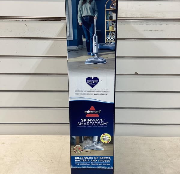 BISSELL SpinWave SmartSteam Scrubbing and Sanitizing Mop