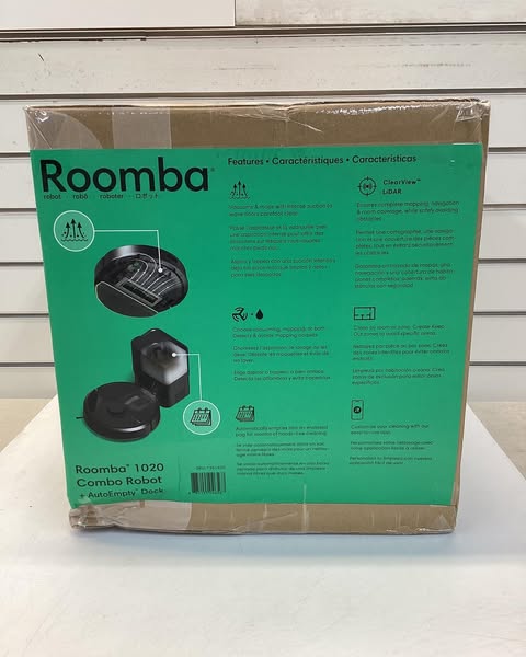iRobot Roomba 1020 (100 Series) Combo Robot Vacuum and Mop