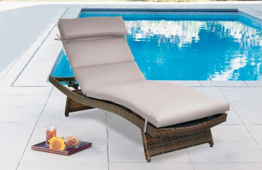 Peak Season Outdoor Chaise Cushion