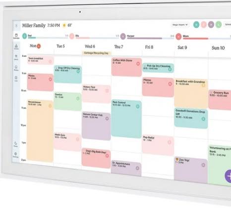 Skylight 15" Touchscreen Calendar & Organizer + 3 Year Photo & Videos