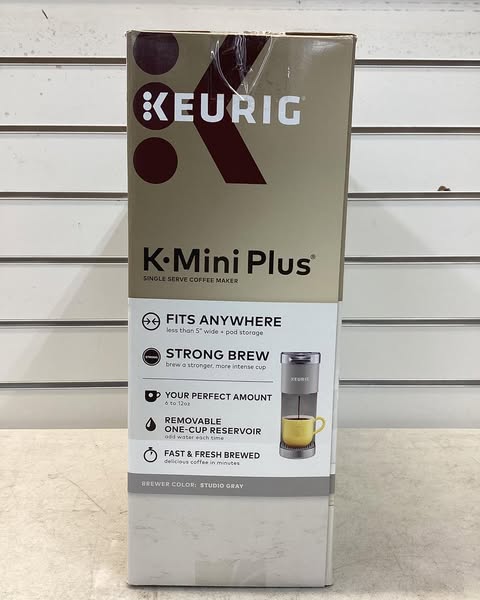 Keurig K-Mini Plus Single Serve K-Cup Pod Coffee Maker