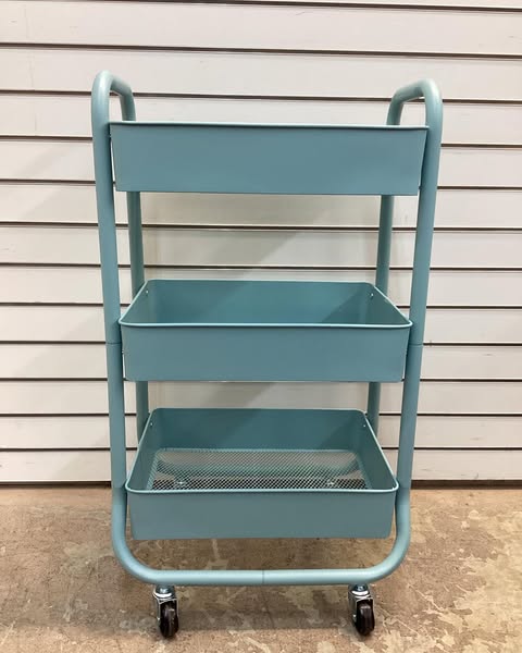 Brightroom 3 Tier Metal Utility Cart