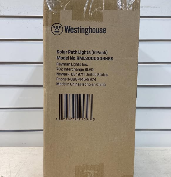 Westinghouse LED Solar Path Lights 30 Lumens, 6-Pack