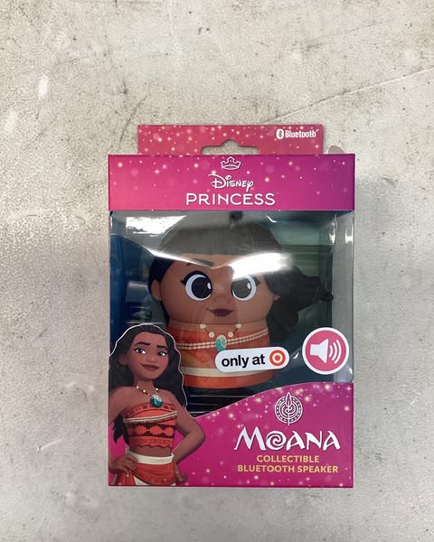 Disney Princess Moana Bitty Boomer Collectible Bluetooth Speaker
