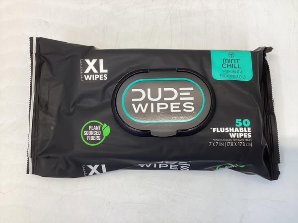 Dude Wipes MintChill Personal Wipes - 50ct