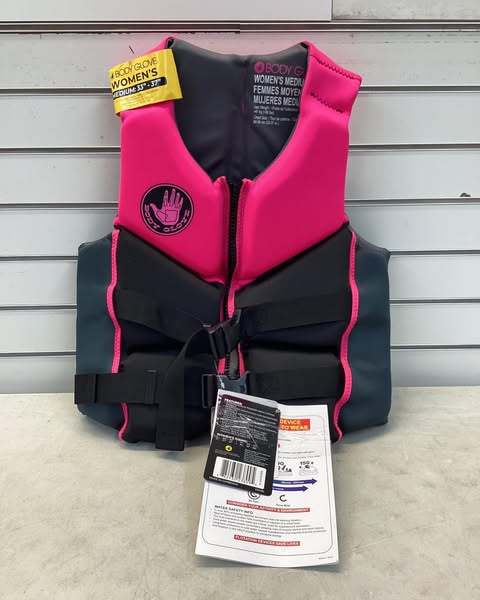 Body Glove Women's Segmented PFD Life Jacket, Size Medium