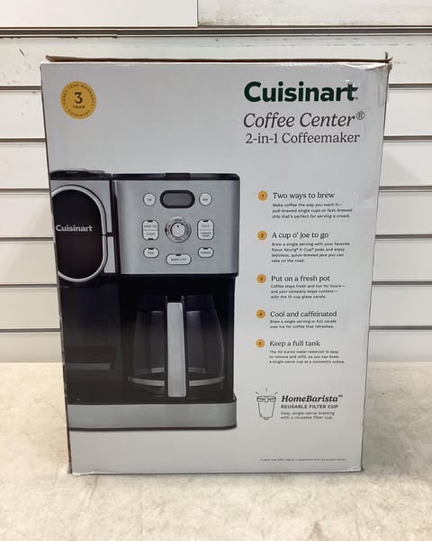 Cuisinart 2-in-1 Coffeemaker