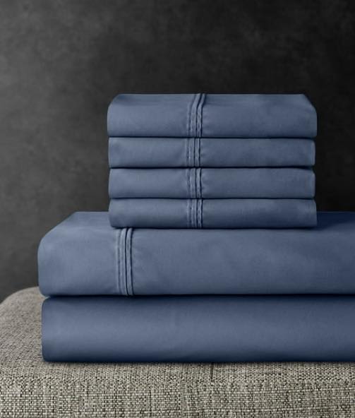Member’s Mark Hotel Premier Collection 700-Thread-Count Solid Egyptian Cotton Sheet Set, Size Full