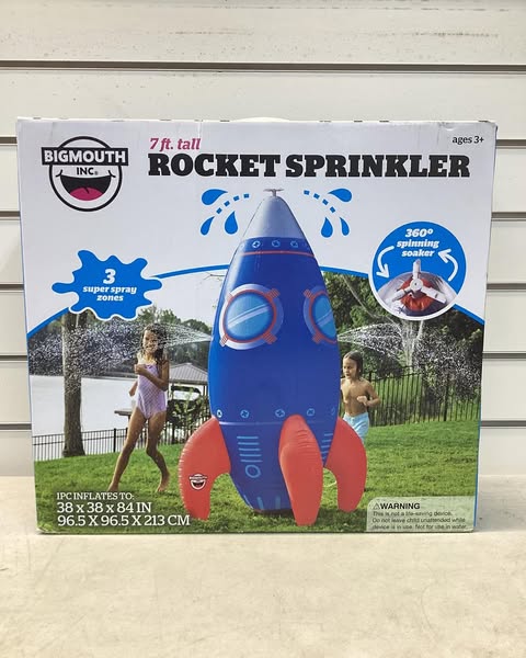 BigMouth 7' Outdoor Giant Rocket Sprinkler