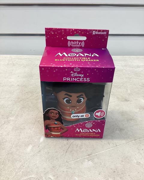 Disney Princess Moana Bitty Boomer Collectible Bluetooth Speaker