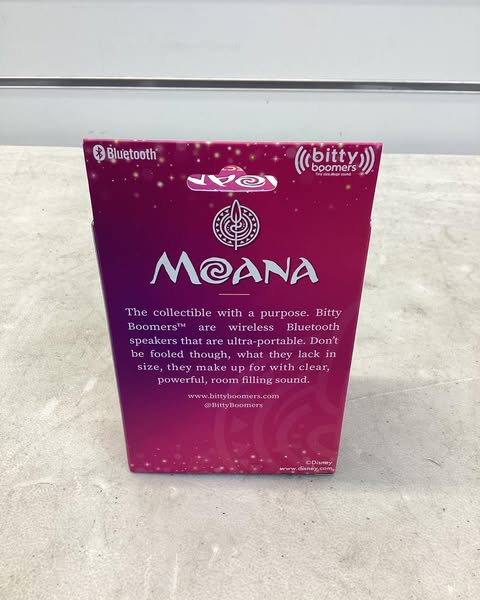 Disney Princess Moana Bitty Boomer Collectible Bluetooth Speaker