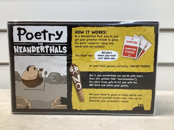 Poetry for Neanderthals Game by Exploding Kittens – Waldyn Liquidators