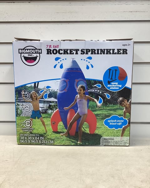 BigMouth 7' Outdoor Giant Rocket Sprinkler
