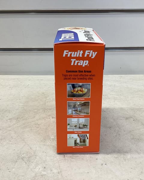 TERRO Ready-to-Use Indoor Fruit Fly Traps with Bait (2-Count)
