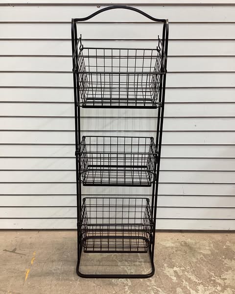 Member's Mark 3-Tier Standing Wire Basket