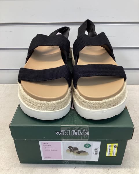 Women's Elliot Stretch Strappy Platform Sandals - Wild Fable