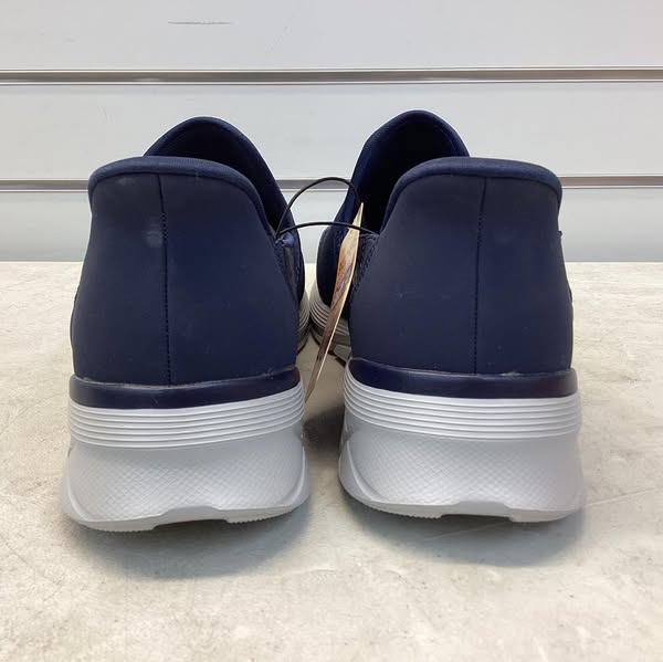 Skechers Men's Equalizer Hands Free Swift Fit Slip-On Sneaker, Size 9, Color Navy