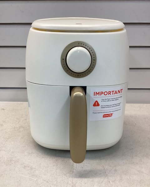 Dash Tasti-Crisp 2.6 Quart Ceramic Express Air Fryer, Color Cream