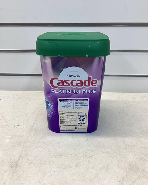 Cascade Platinum Plus ActionPacs Dishwasher Detergent Pacs, Fresh Scent, 82 ct.