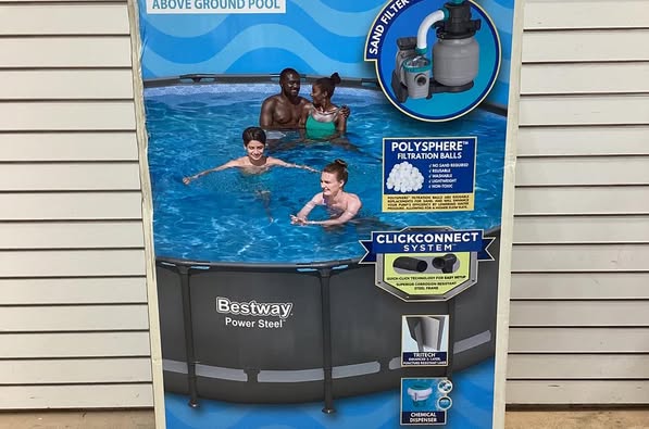 Bestway Power Steel 18’ x 48” Round Above Ground Pool Set