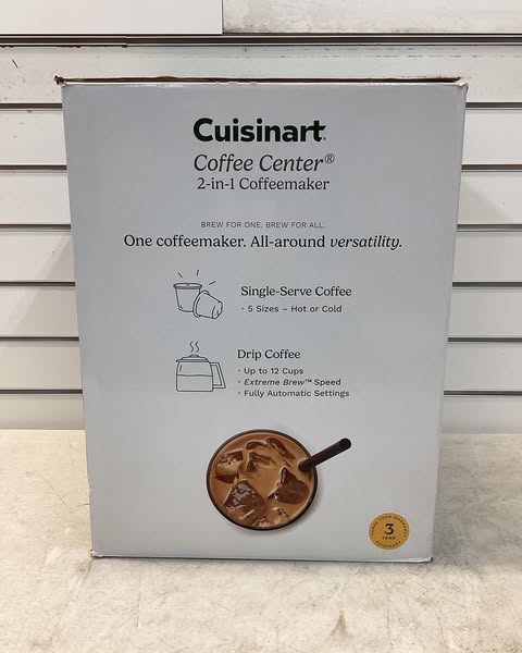 Cuisinart 2-in-1 Coffeemaker