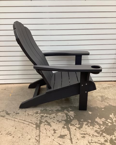 Keter Everest Adirondack Chair with Integrated Cupholder