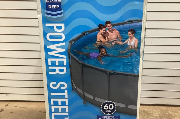 Bestway Power Steel 18’ x 48” Round Above Ground Pool Set