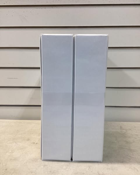 Member's Mark 2" D-Ring View Binder, White 4 pk.