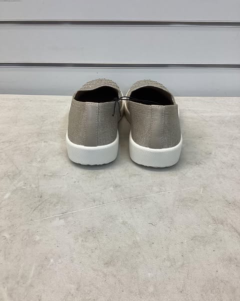 White Mountain Women's Bling Sneaker, Size 6, Color Taupe