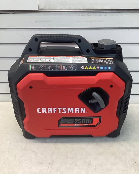 CRAFTSMAN 2500 -Watt Single Fuel (Gasoline) Inverter Generator