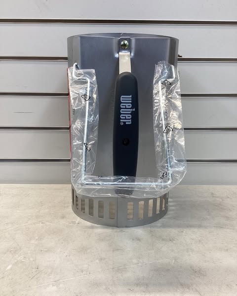 Weber Rapidfire Chimney Starter: Aluminized Steel, Heat-Resistant