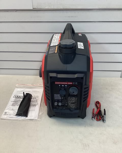 CRAFTSMAN 2500 -Watt Single Fuel (Gasoline) Inverter Generator