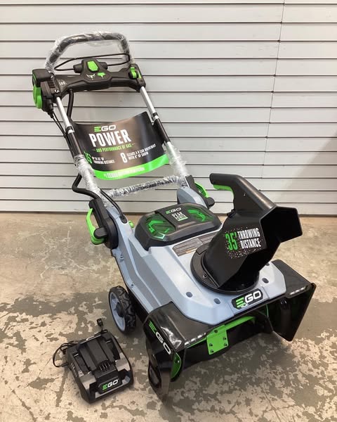 EGO POWER+ 56-volt 21-in Single-stage Push Battery Snow Blower 4.0 Ah (2 Batteries Included) (Charger Included)
