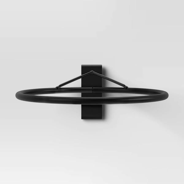 4pc Planter Steel Brackets Black 0.68'x0.72'x0.28' - Room Essentials