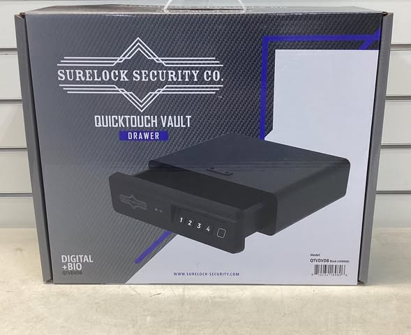Surelock Security Co QuickTouch 2 -Gun Biometric Lock Locking handgun case
