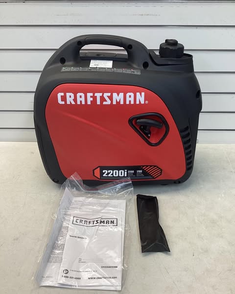 Craftsman 2200.0 -Watt Single Fuel (Gasoline) Inverter Generator