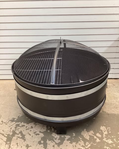 Pleasant Hearth Colossal Outdoor Wood Fire Pit