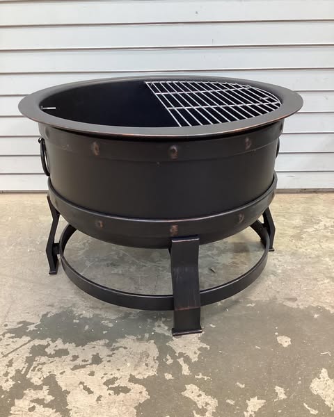 Pleasant Hearth, Killian Fire Pit, Fuel Type Wood, Material Combination, Model# OFW307R