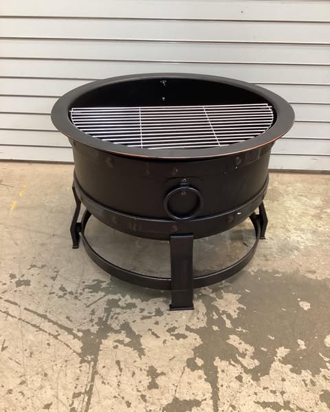 Pleasant Hearth, Killian Fire Pit, Fuel Type Wood, Material Combination, Model# OFW307R