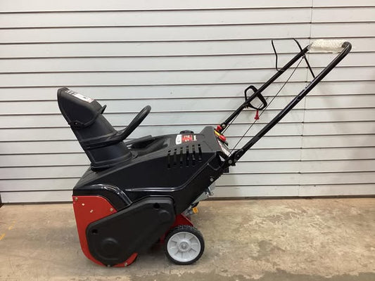 Yard Machines 21" Single-Stage Gas Powered Snow Blower with 123cc Powermore Engine