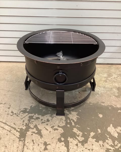 Pleasant Hearth, Killian Fire Pit, Fuel Type Wood, Material Combination, Model# OFW307R