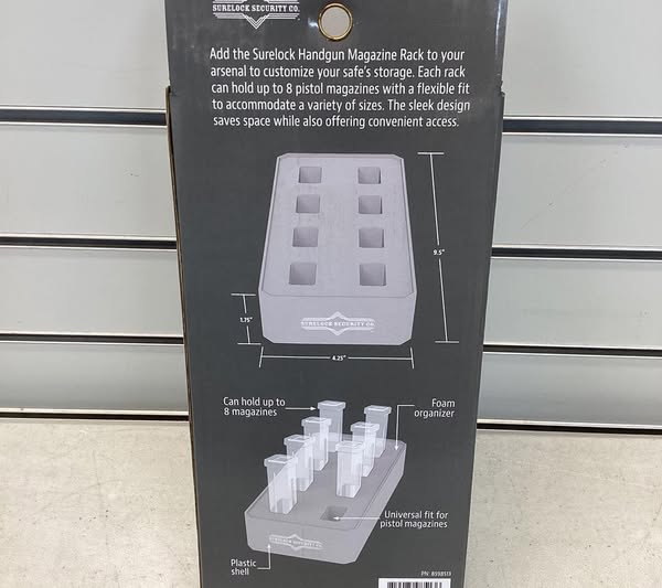 Surelock Security Co Surelock Handgun Magazine Rack