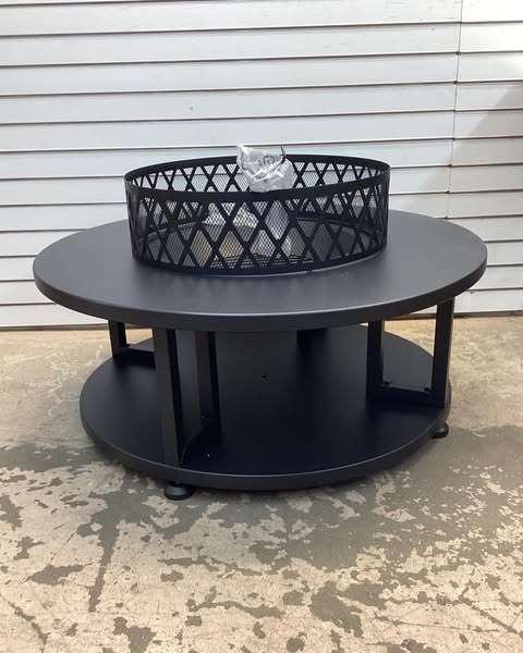BLACK & DECKER 38 Steel Round Fire Pit