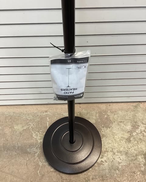 Gorilla Gadgets 5100 Electric Standing Patio Heater - Black