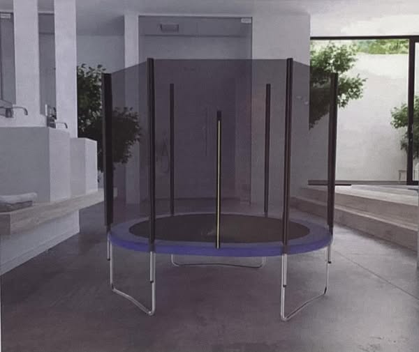 Gorilla Gadgets Outdoor 14 ft. Trampoline Galvanized Steel Frame