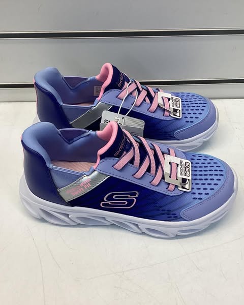 Skechers Girls Hands Free Swift Fit Flex Glide Sneaker Size 2