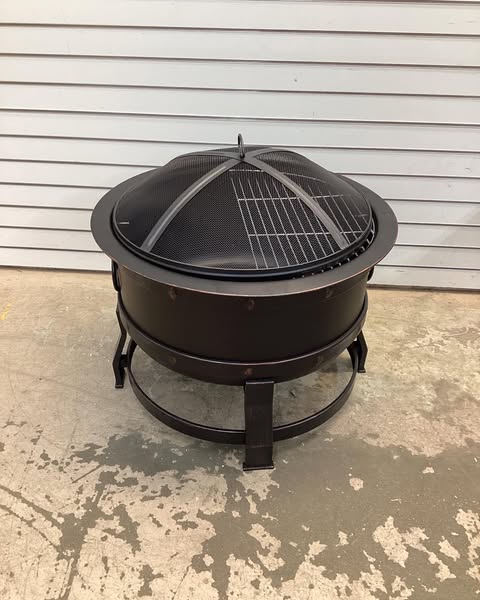 Pleasant Hearth, Killian Fire Pit, Fuel Type Wood, Material Combination, Model# OFW307R