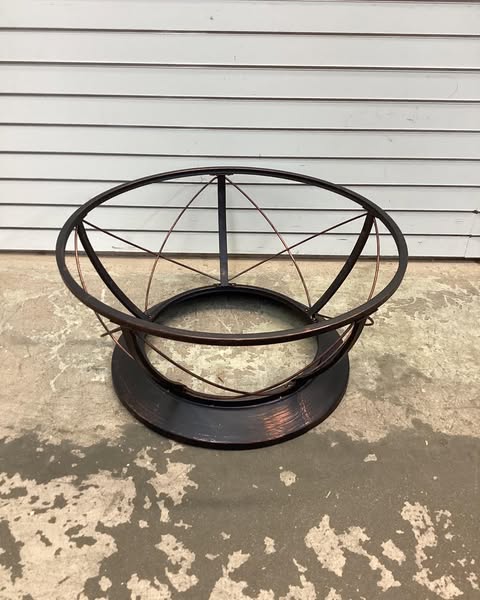 Pleasant Hearth OFW717RC Palmetto Fire Pit with Cooking Grid