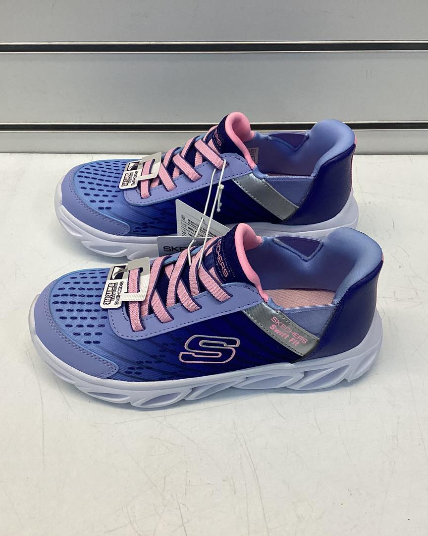Skechers Girls Hands Free Swift Fit Flex Glide Sneaker Size 2