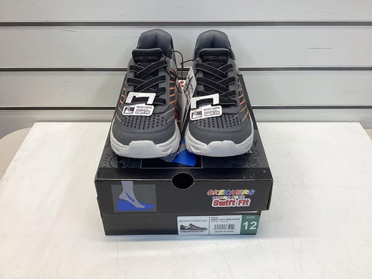 Skechers Boys Hands Free Swift Fit Flex Glide Sneaker Size 12